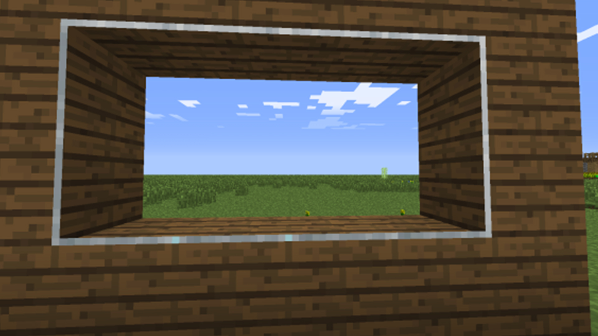 اسکرین شات 1 برنامه Connected Glass Mod Minecraft