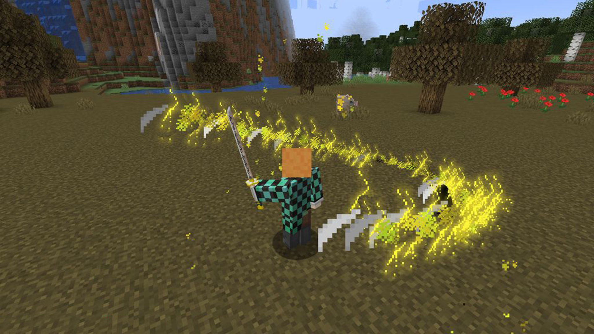 اسکرین شات 3 برنامه Demon Slayer Mod for Minecraft