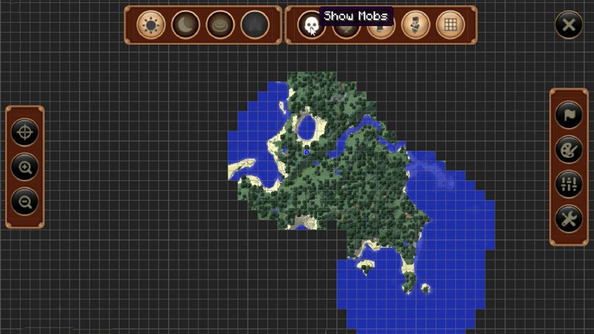 اسکرین شات 2 برنامه Minimap Mod Craft Minecraft