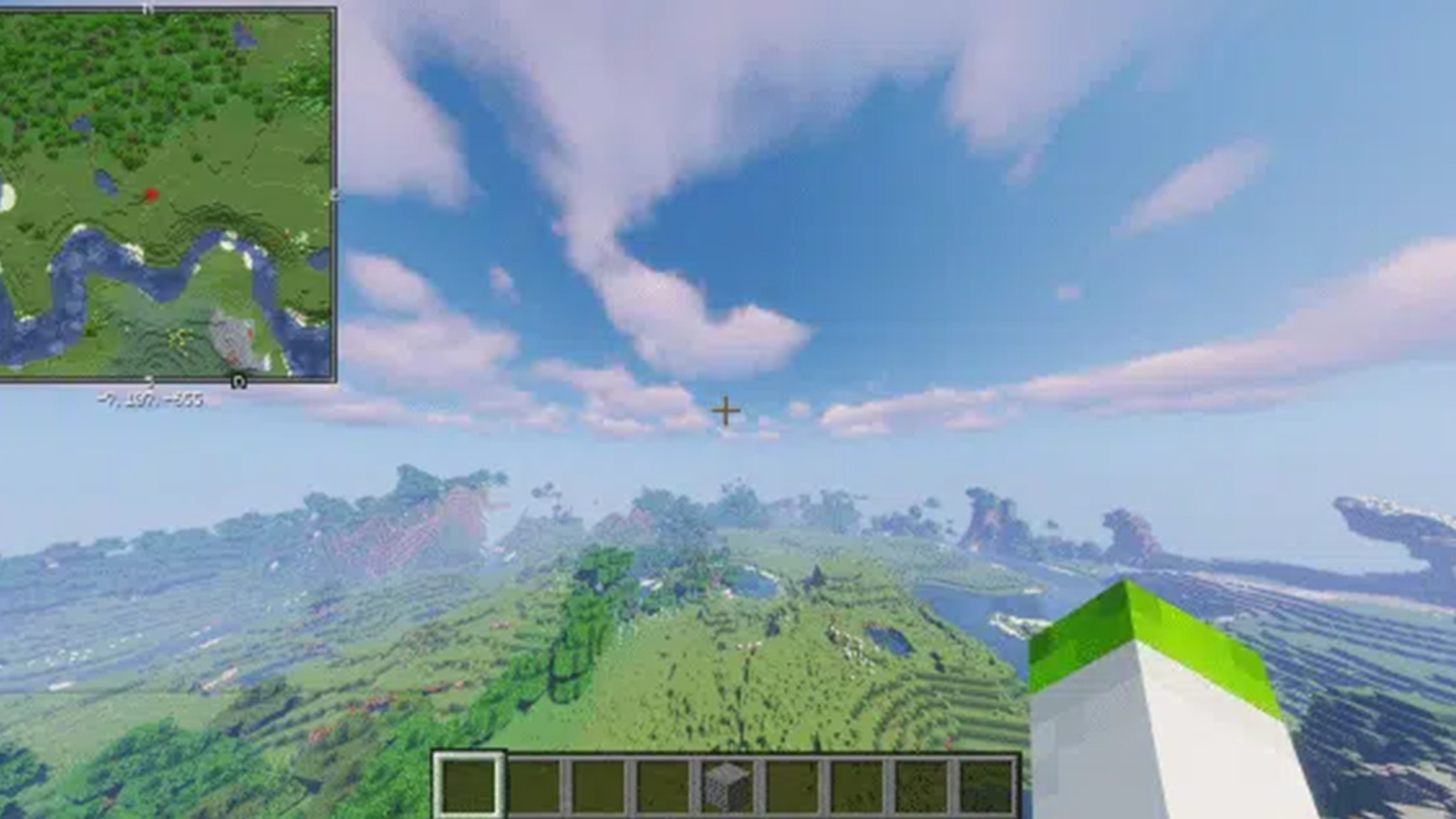 اسکرین شات 1 برنامه Minimap Mod Craft Minecraft