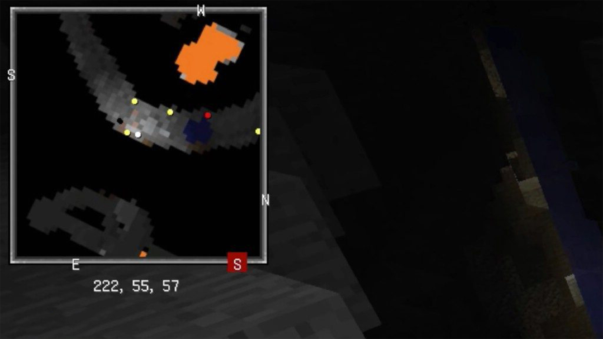 اسکرین شات 4 برنامه Minimap Mod Craft Minecraft