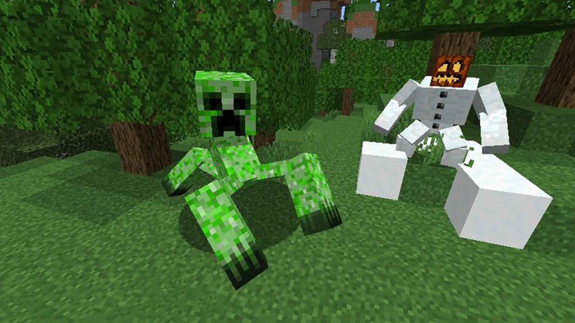 اسکرین شات 3 برنامه Mutant Creature Mod Minecraft