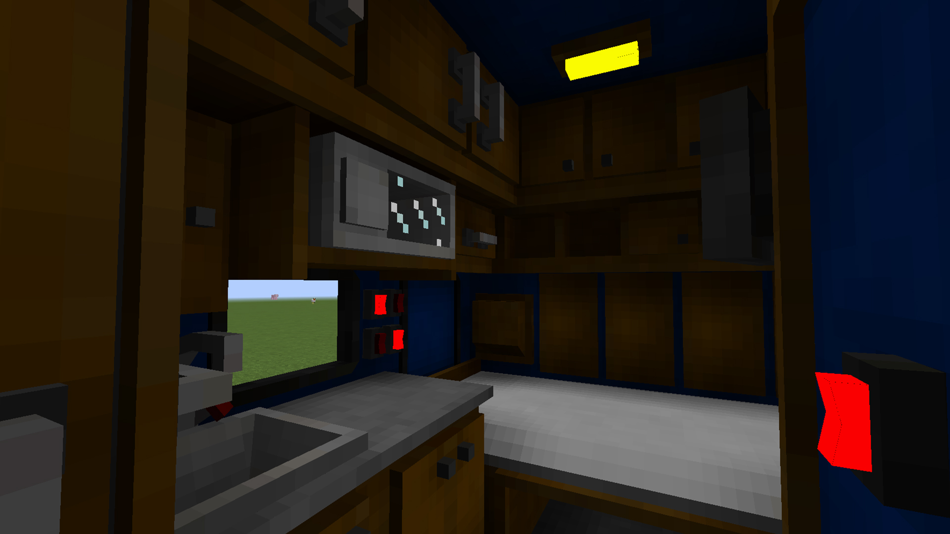 اسکرین شات 4 برنامه Trucks Car Mod for Minecraft