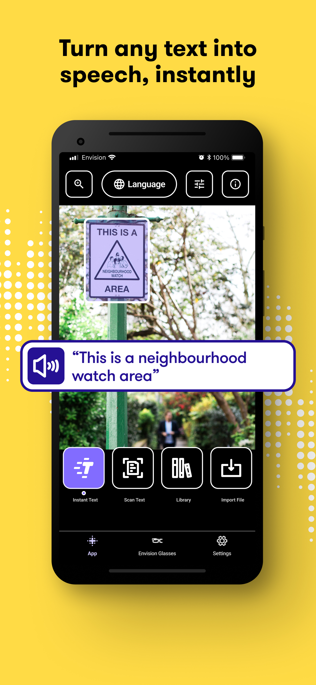 اسکرین شات 1 برنامه Envision