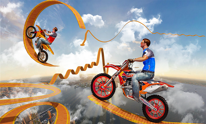 اسکرین شات 3 بازی Bike Tricks Trail Stunt Master