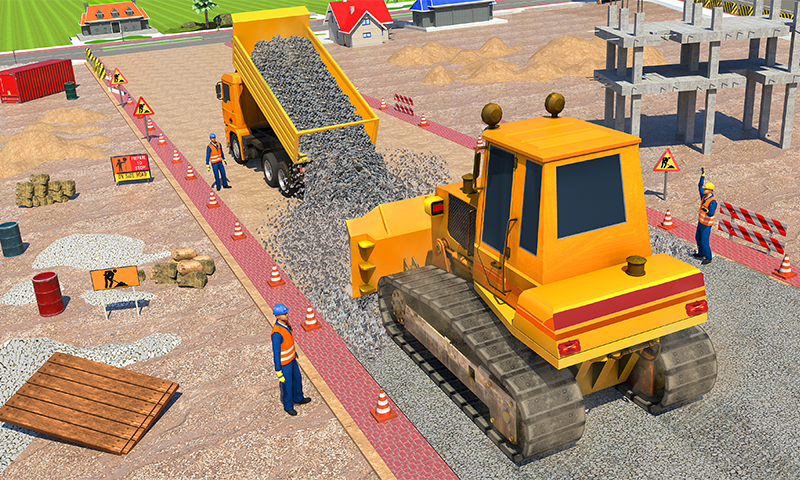 اسکرین شات 7 بازی Highway Construction Games 3d