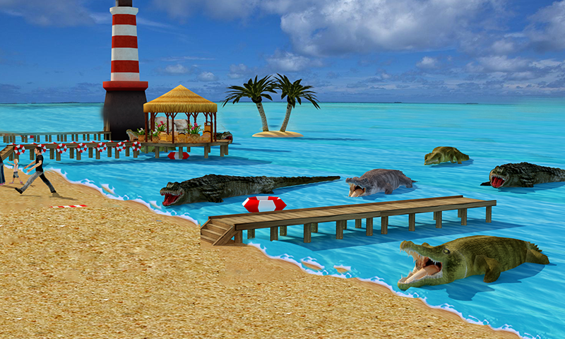 اسکرین شات 4 بازی Alligator Survival Hunting