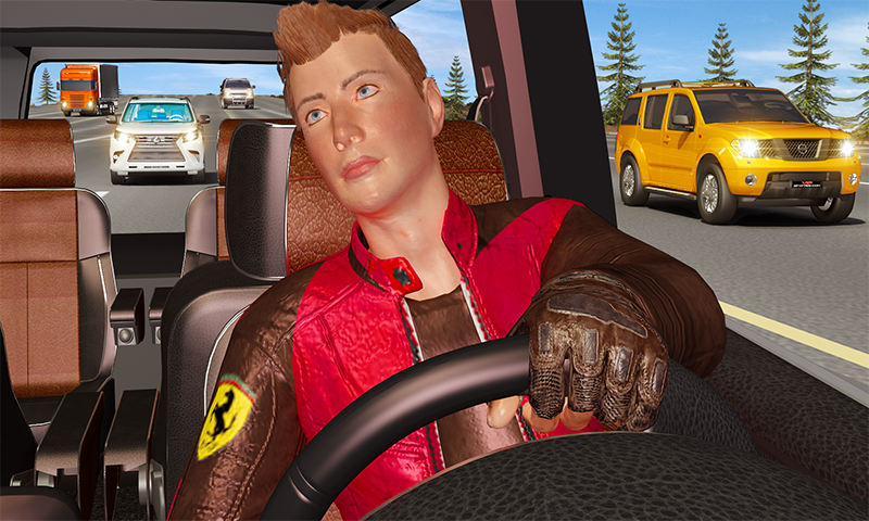 اسکرین شات 1 بازی Traffic Highway Car Drift Race