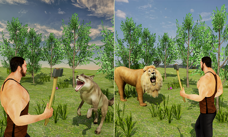 اسکرین شات 4 بازی Raft Survival Hunter Escape