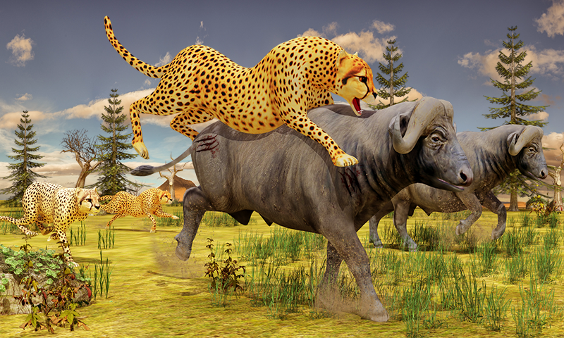 اسکرین شات 2 بازی Sniper Hunters Survival Safari