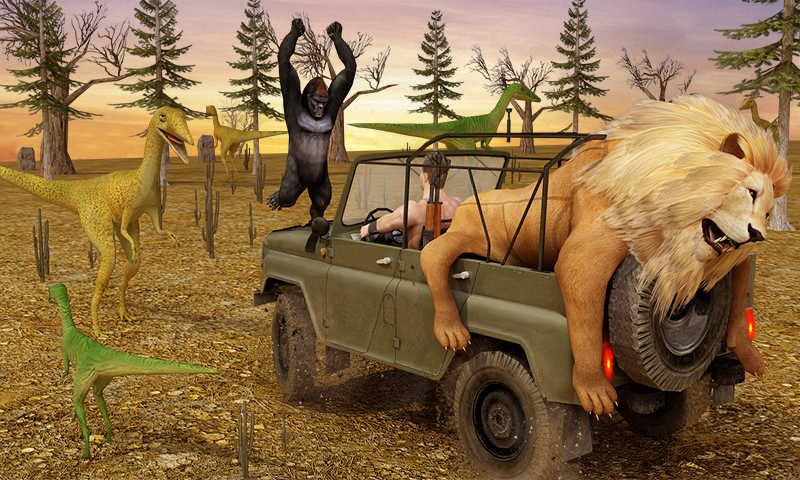 اسکرین شات 1 بازی Sniper Hunters Survival Safari