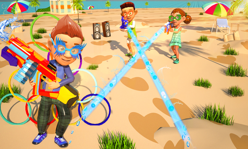 اسکرین شات 4 بازی Water Gun Game