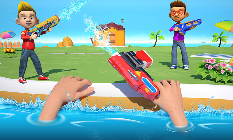 اسکرین شات 2 بازی Water Gun Game