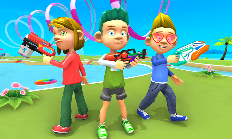 اسکرین شات 1 بازی Water Gun Game