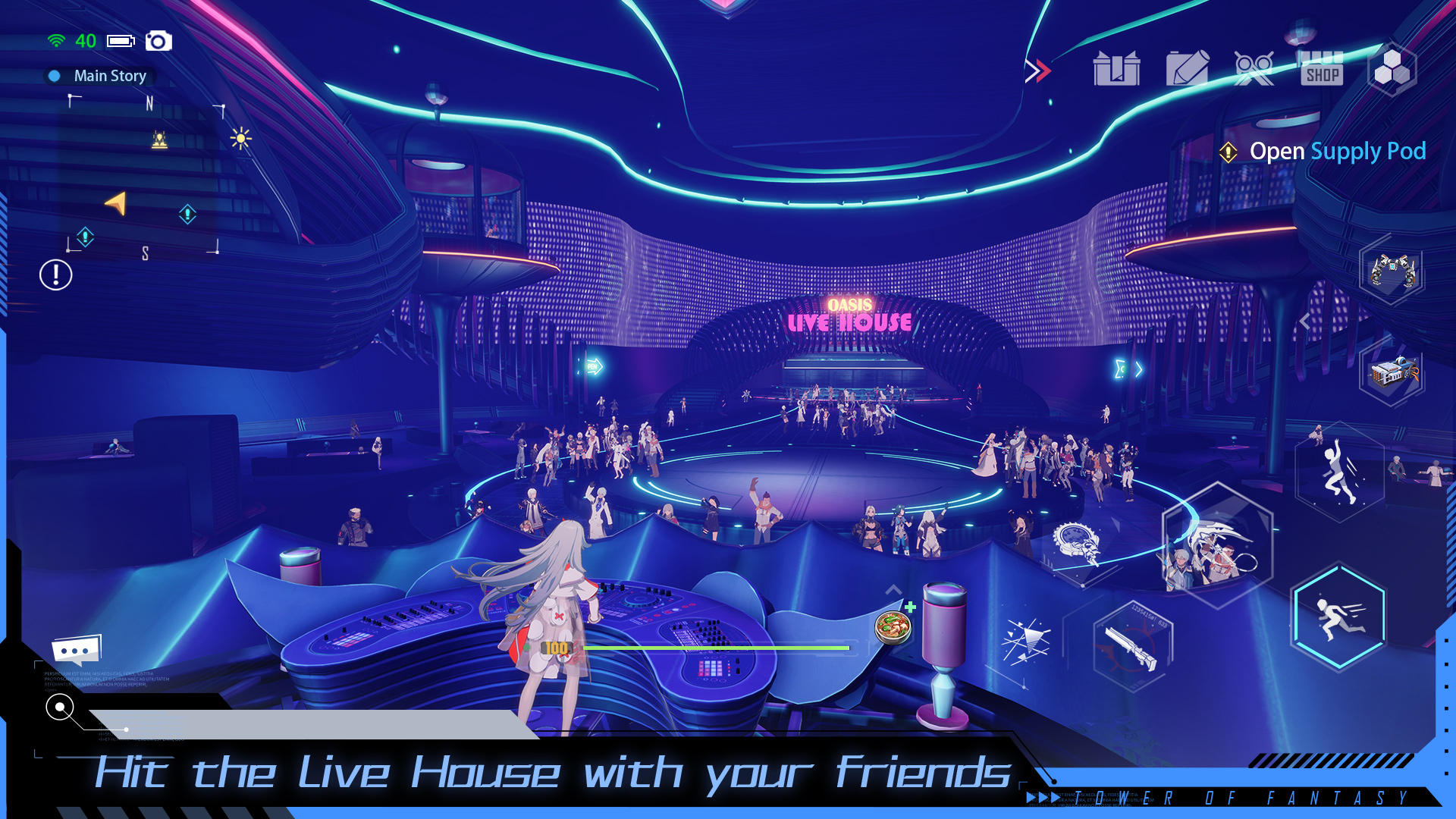 اسکرین شات 6 بازی Tower of Fantasy