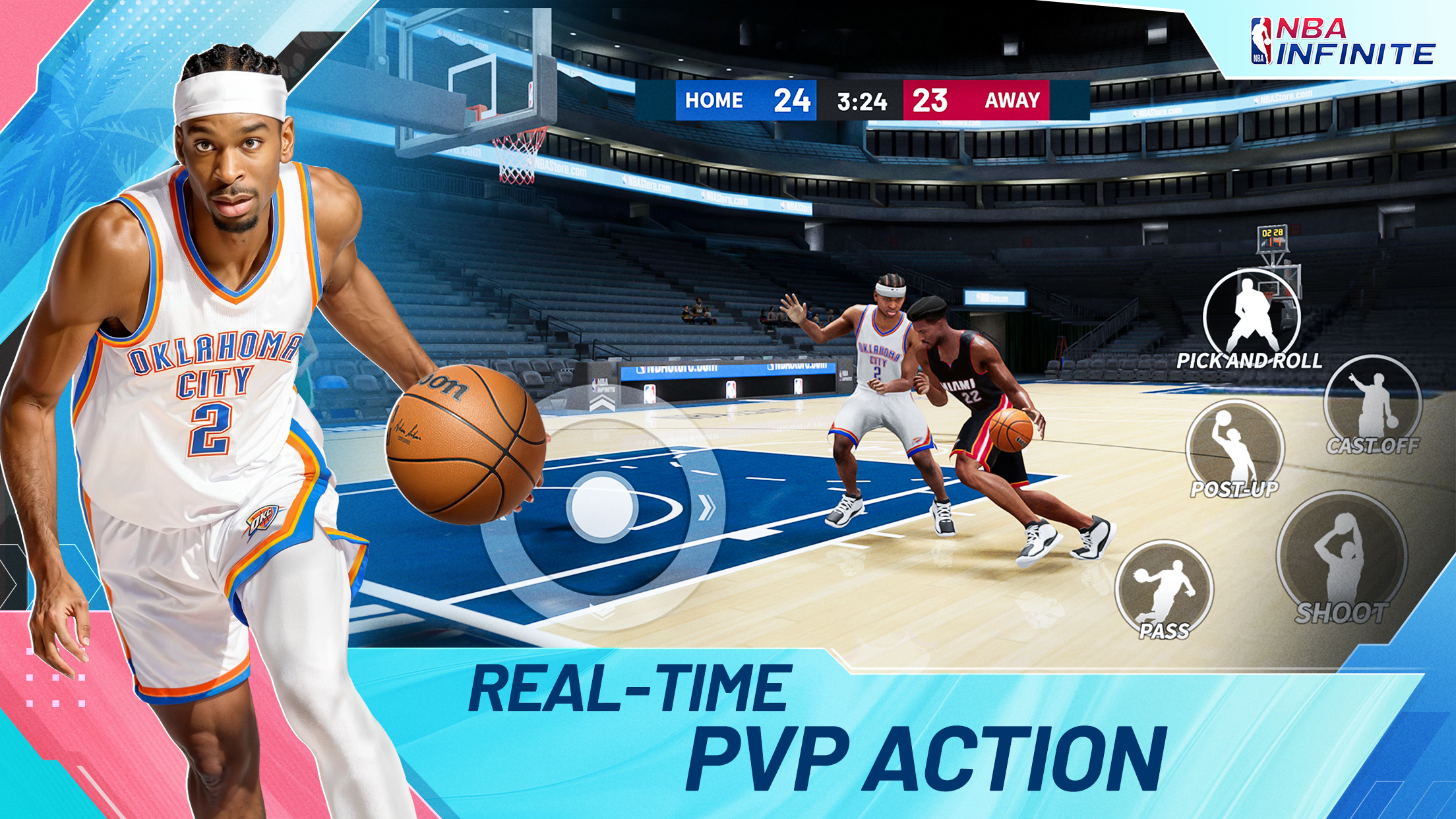 اسکرین شات 1 بازی NBA Infinite - PvP Basketball