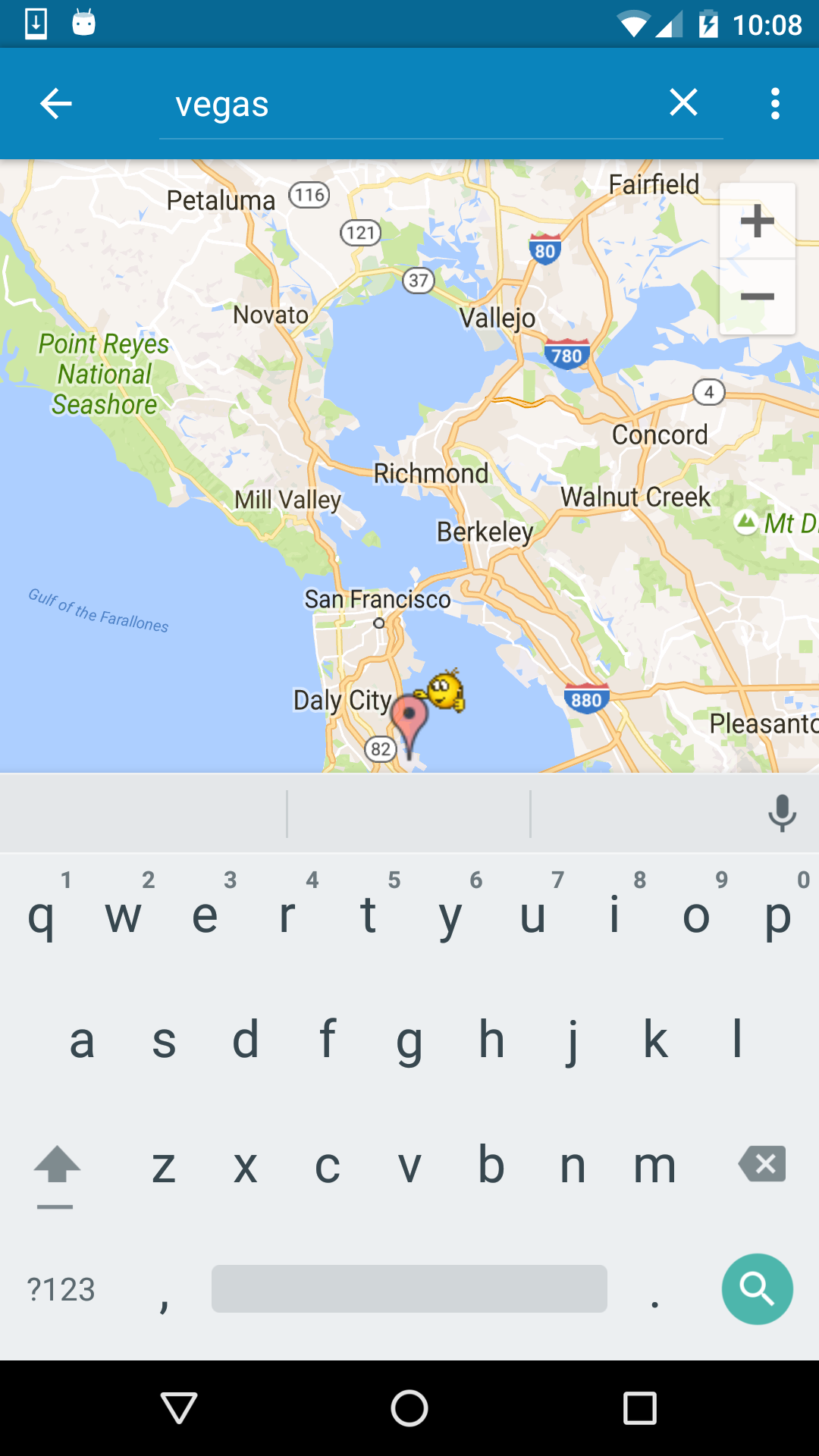 اسکرین شات 2 برنامه Fake GPS location