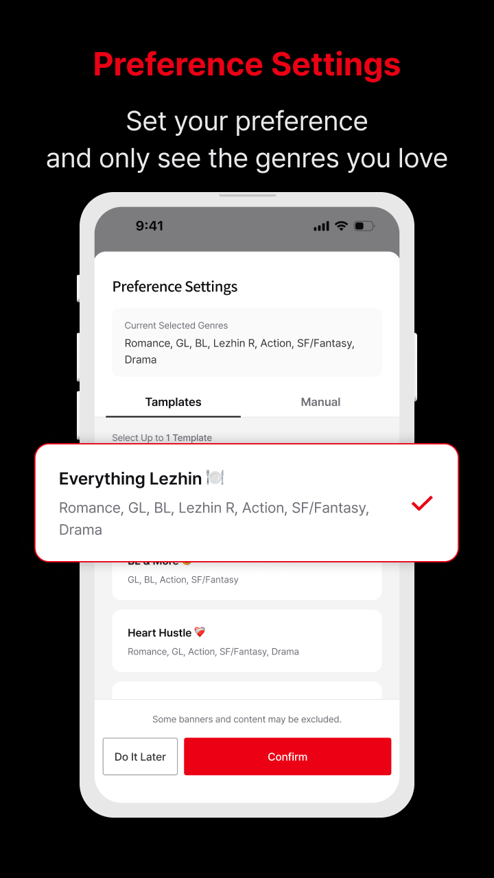 اسکرین شات 6 برنامه Lezhin Comics - Daily Releases