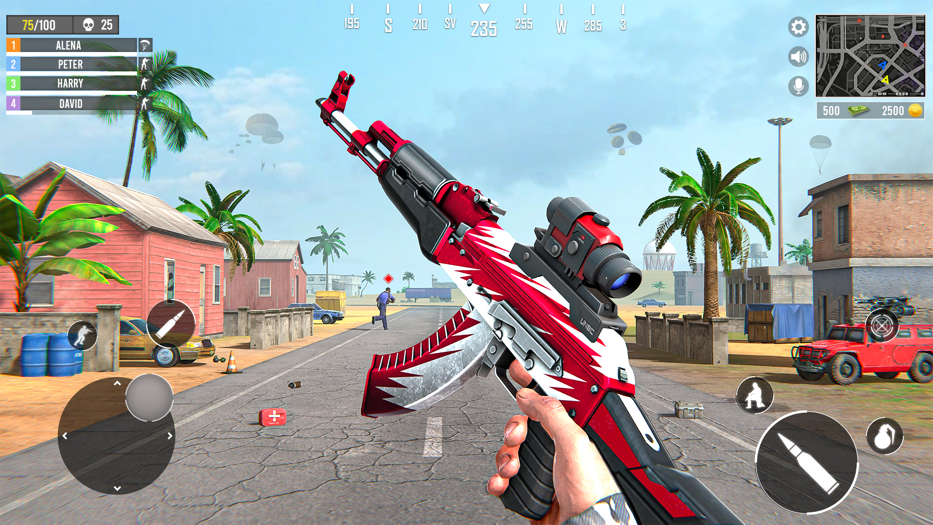 اسکرین شات 3 بازی Gun Games 3D : Shooting Games
