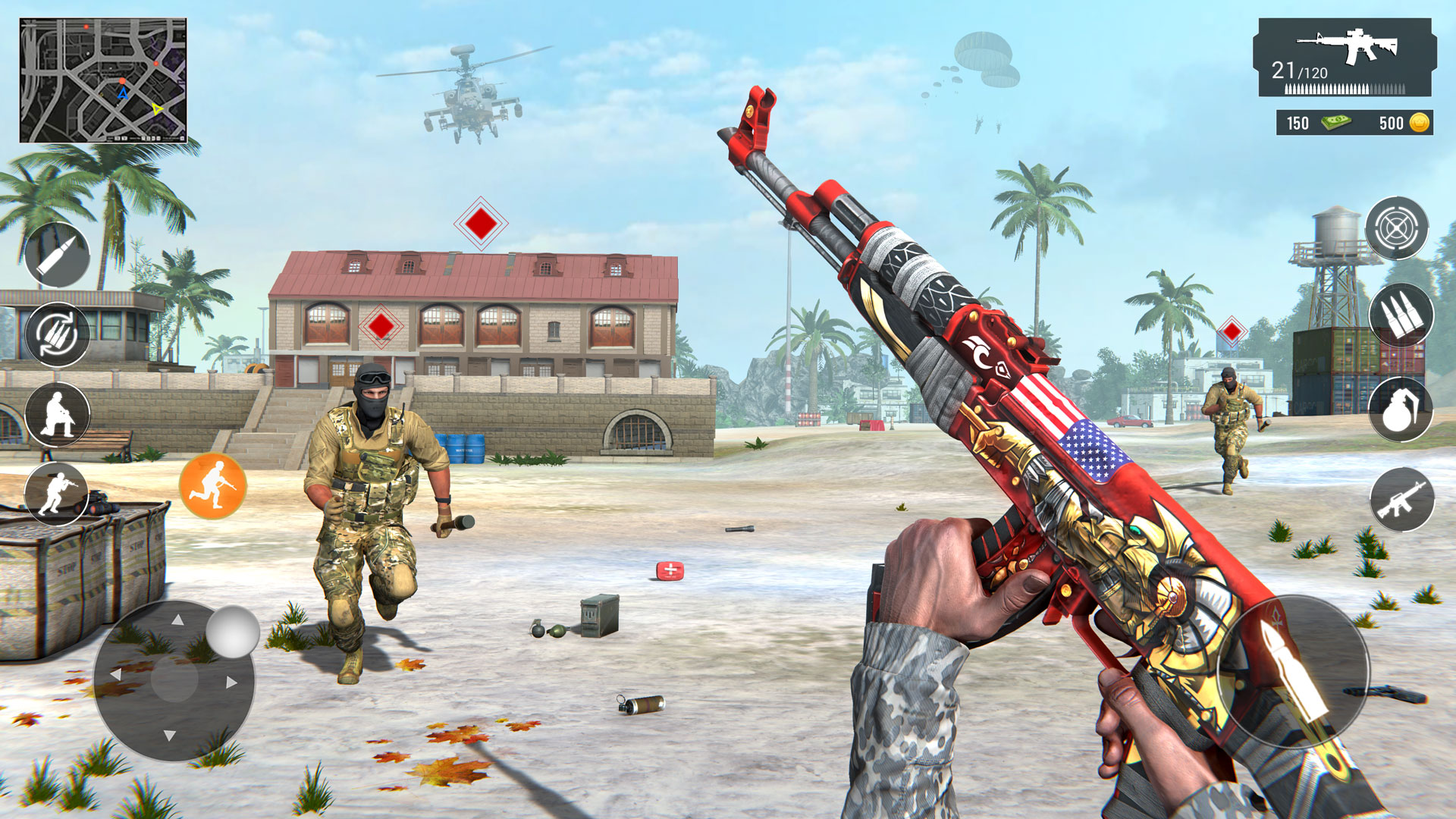 اسکرین شات 7 بازی Gun Games 3D : Shooting Games