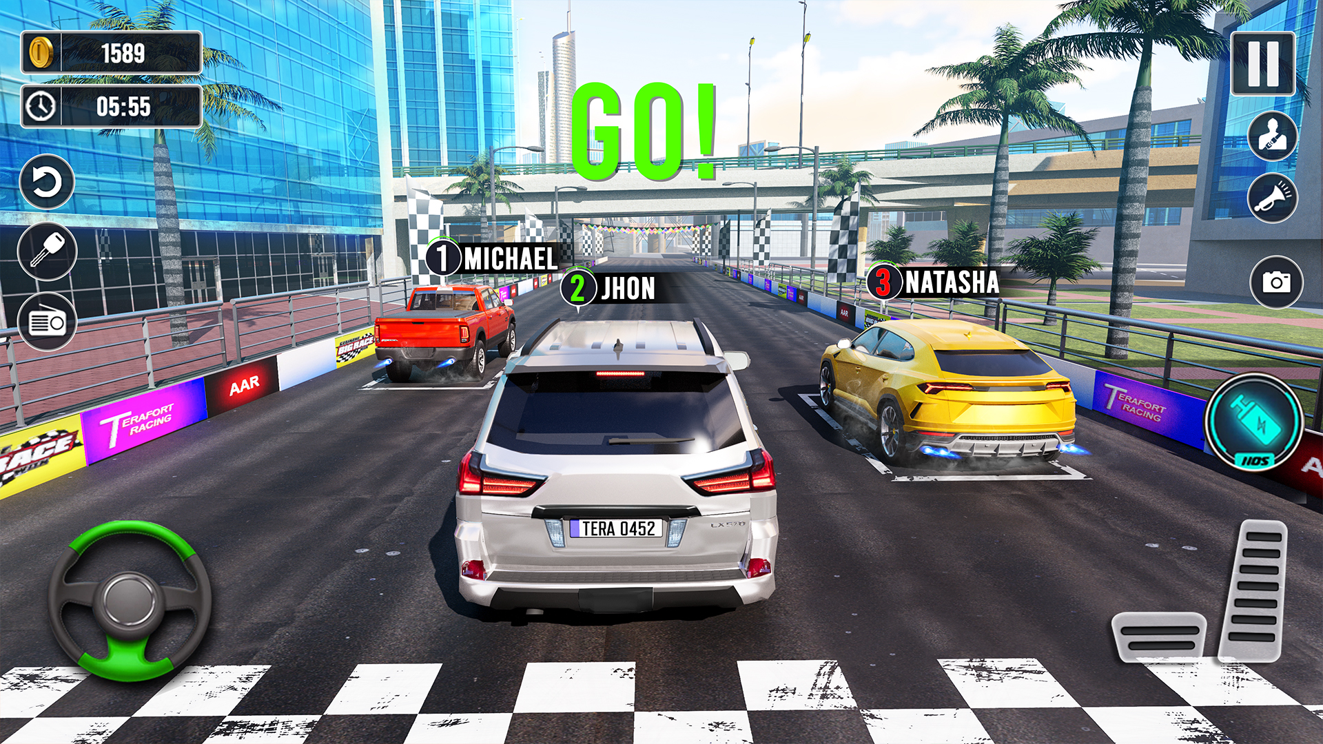 اسکرین شات 8 بازی Racing Car Simulator Games 3D