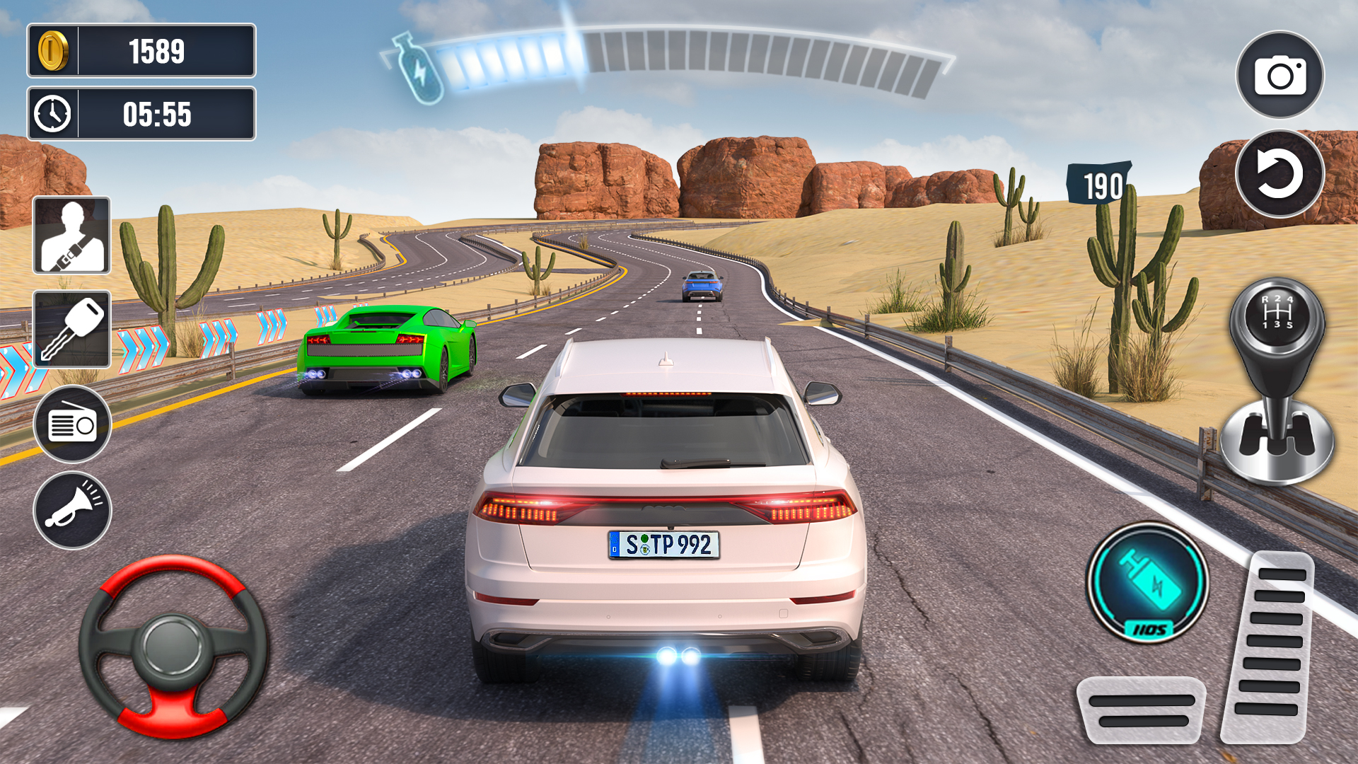 اسکرین شات 3 بازی Racing Car Simulator Games 3D