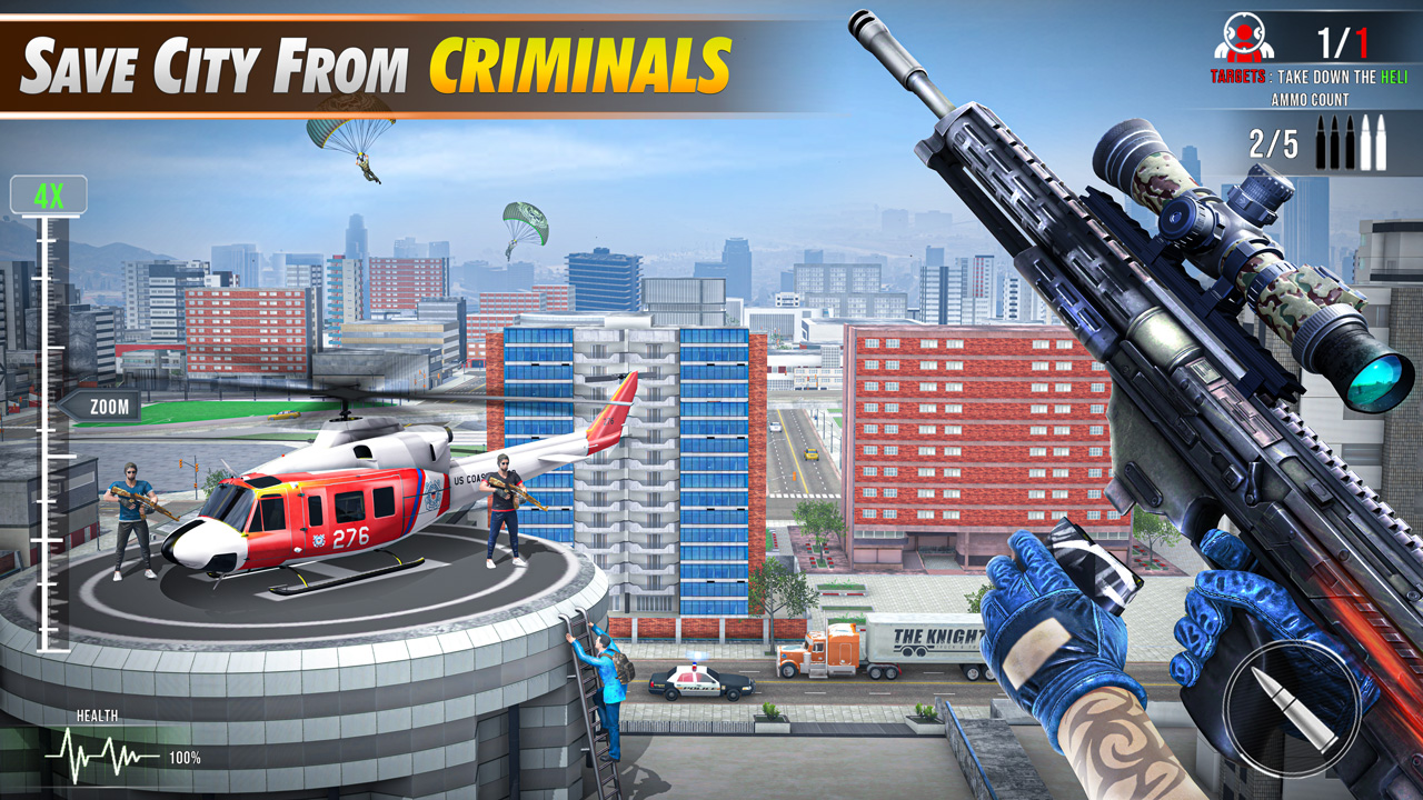 اسکرین شات 2 بازی Sniper Mission Games Offline