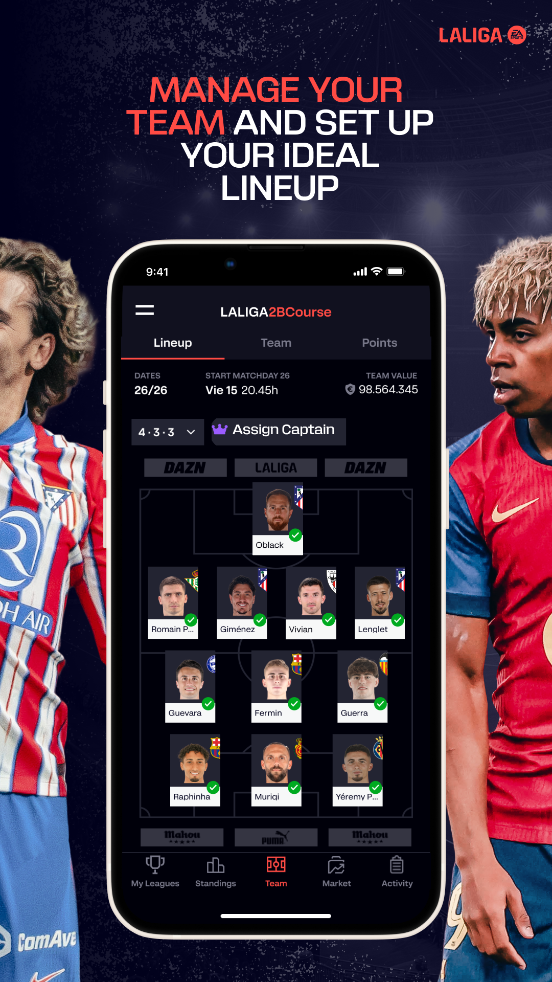 اسکرین شات 5 بازی LALIGA FANTASY: Soccer Manager