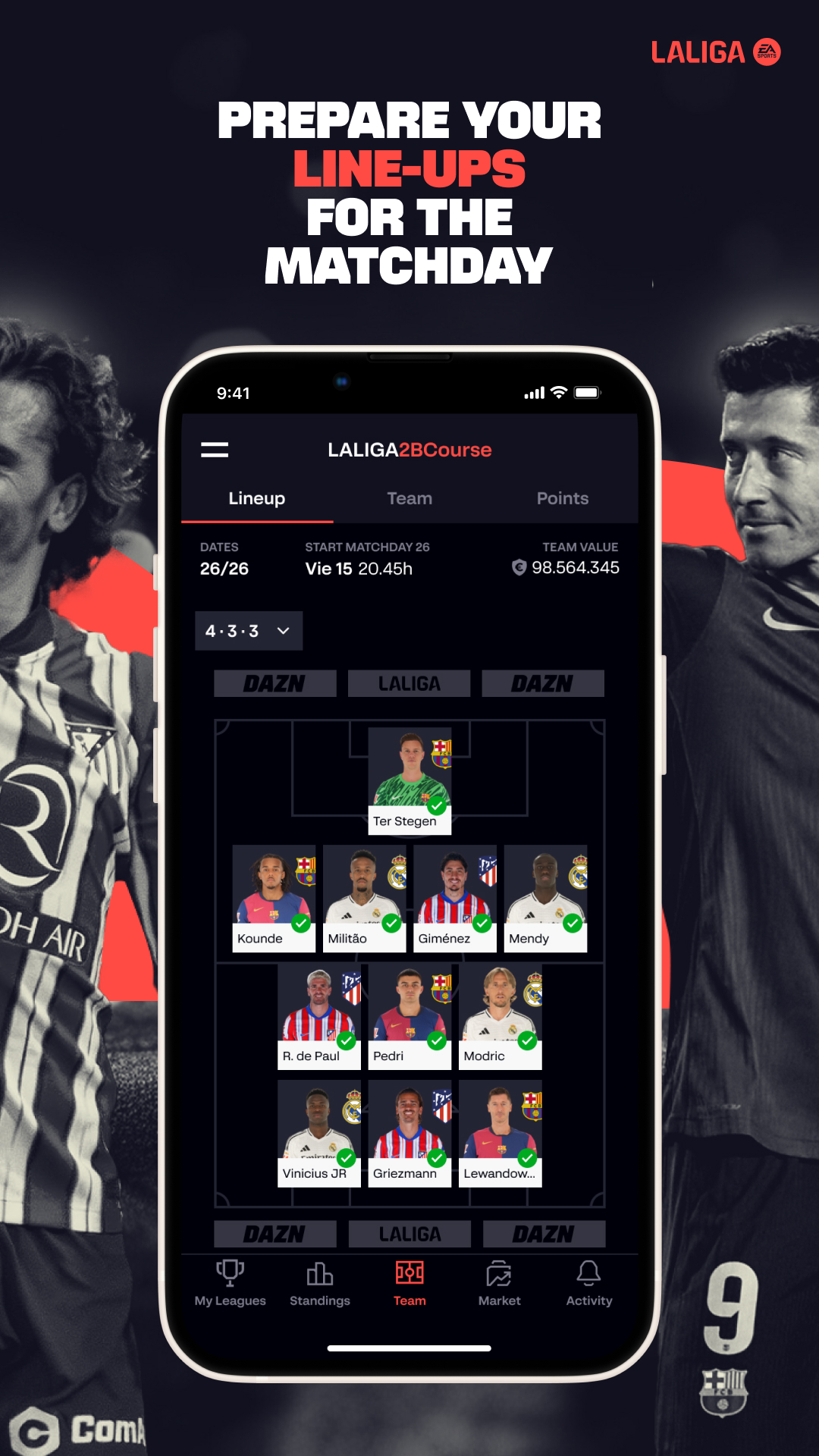 اسکرین شات 3 بازی LALIGA FANTASY: Soccer Manager
