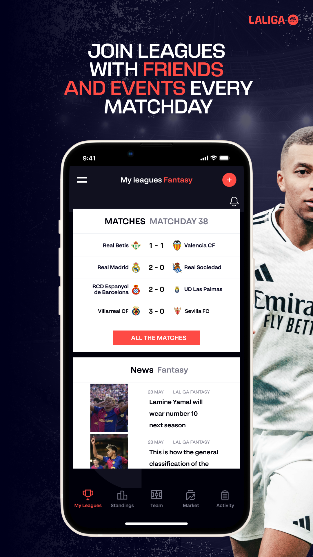اسکرین شات 3 بازی LALIGA FANTASY: Soccer Manager