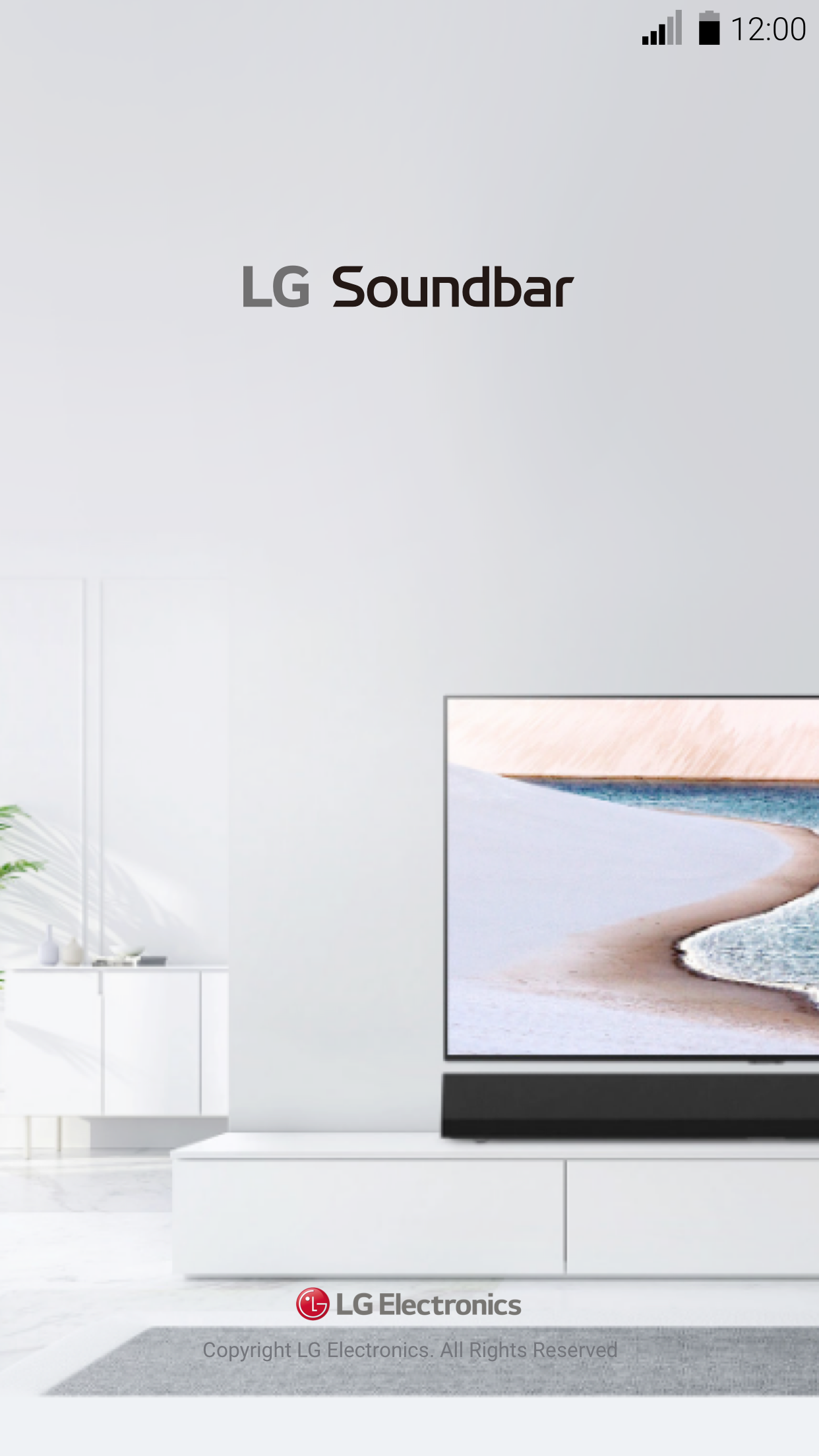 اسکرین شات 1 برنامه LG Soundbar