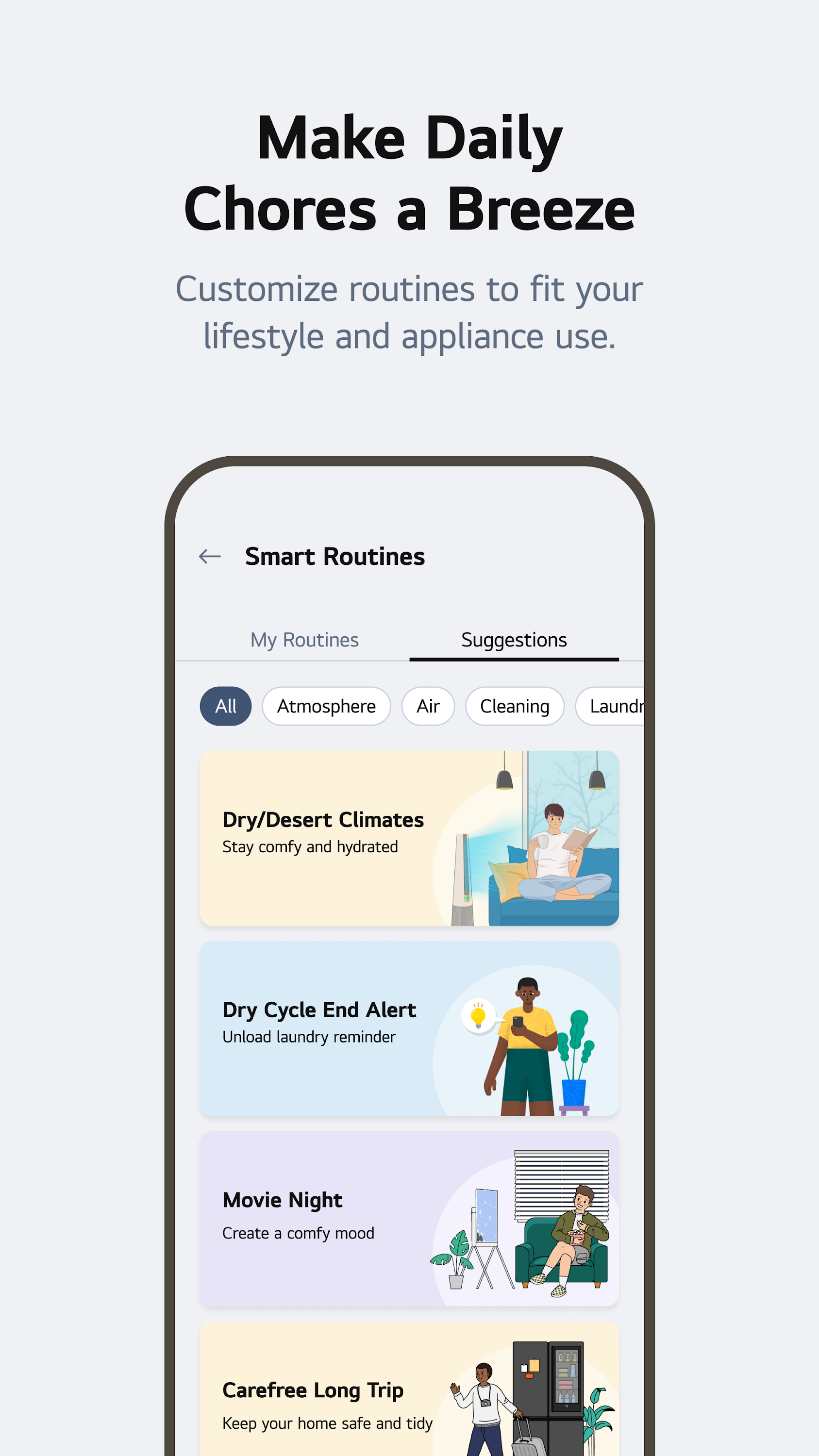 اسکرین شات 7 برنامه LG ThinQ