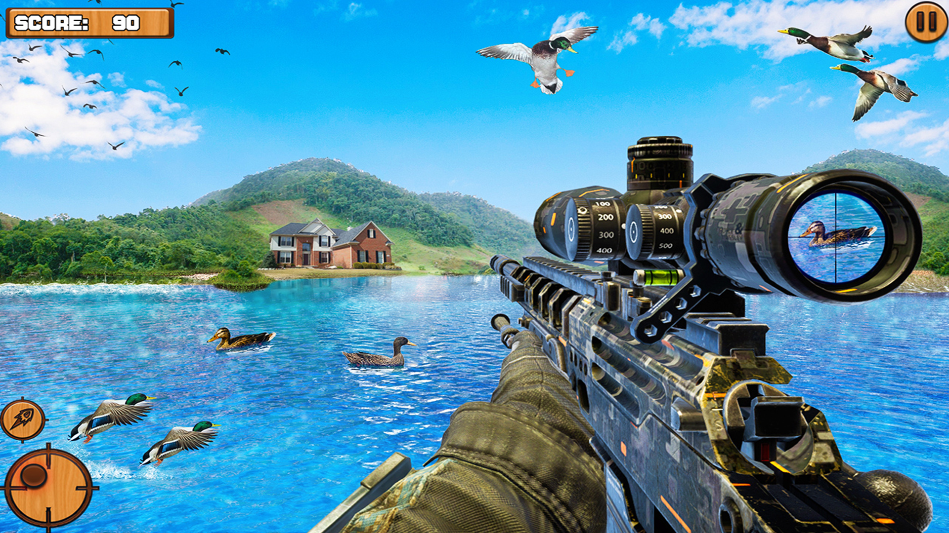اسکرین شات 4 برنامه Bird Hunter 3D Hunting Games