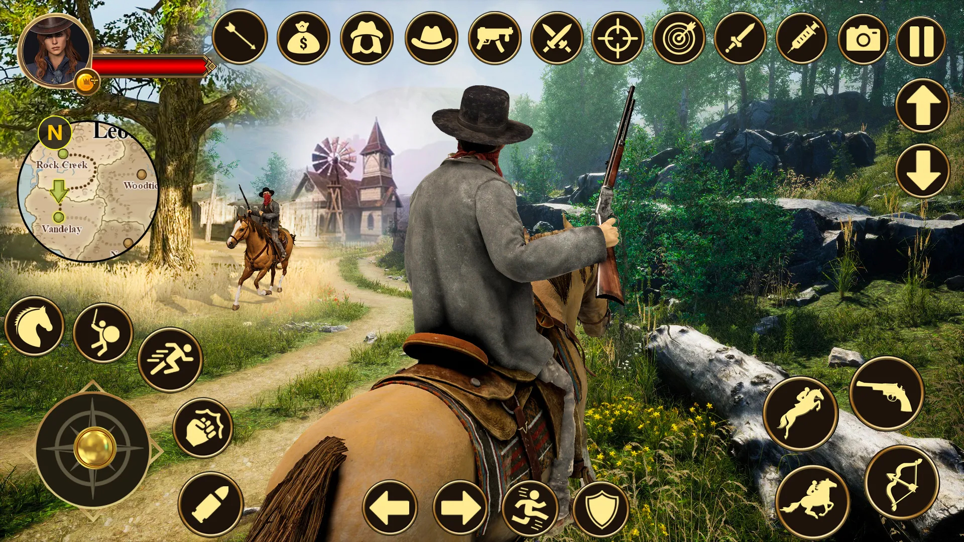 اسکرین شات 7 بازی West Cowboy Games Horse Riding