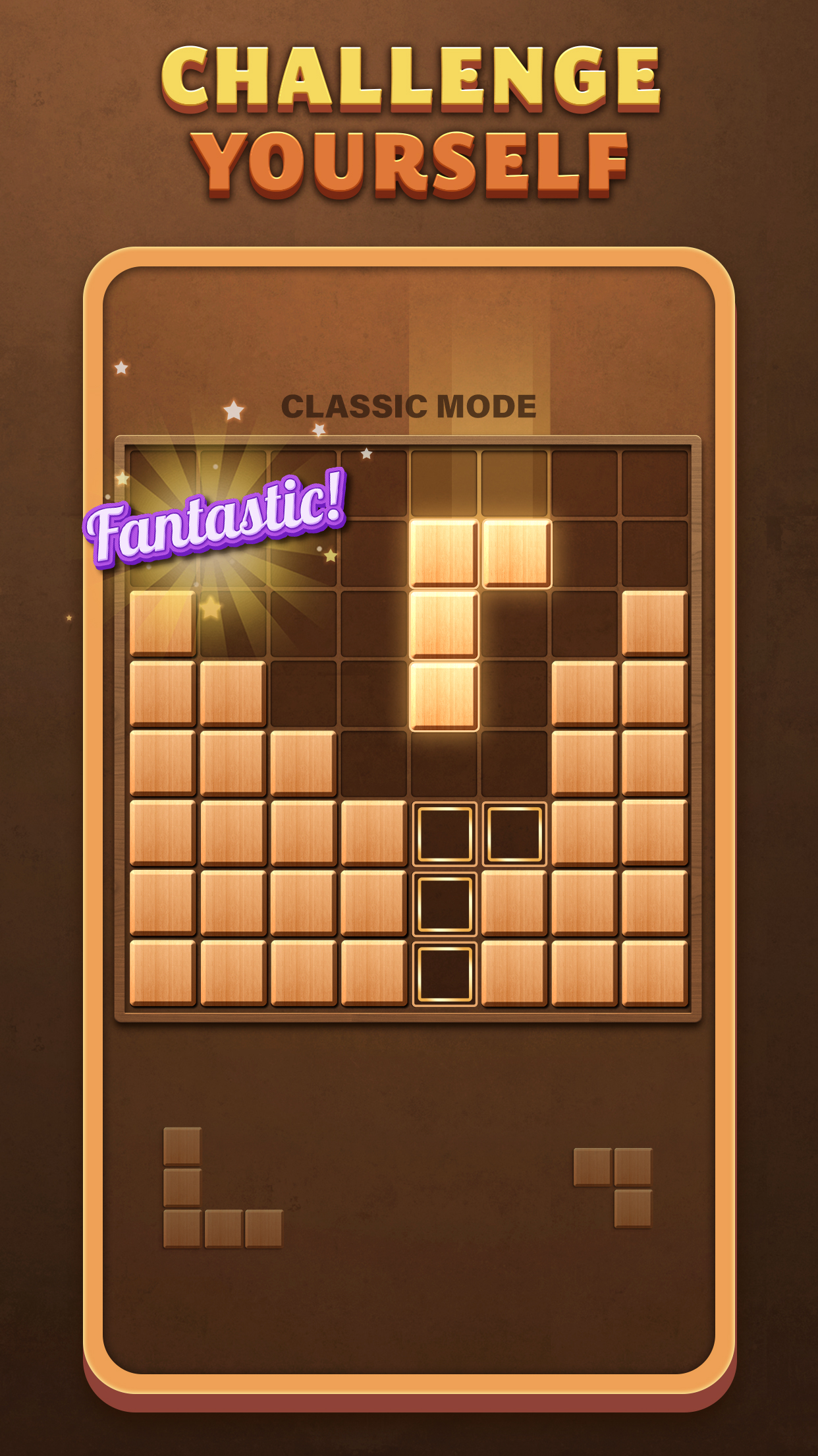 اسکرین شات 2 بازی Fill Wooden Block 8x8