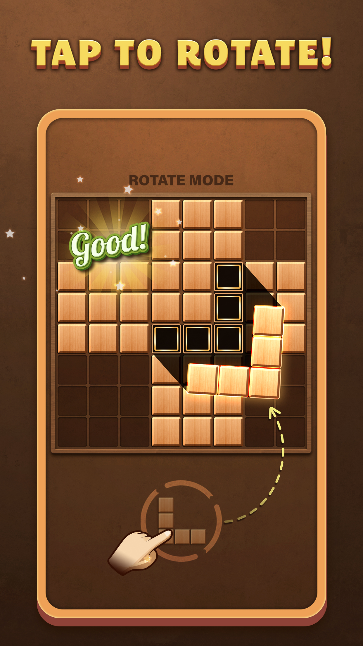اسکرین شات 1 بازی Fill Wooden Block 8x8
