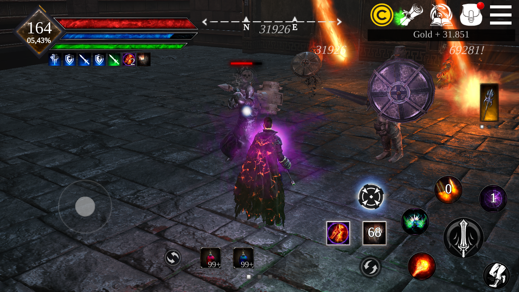 اسکرین شات 1 بازی WR: Legend Of Abyss RPG