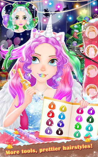 اسکرین شات 7 بازی Christmas Hair Salon