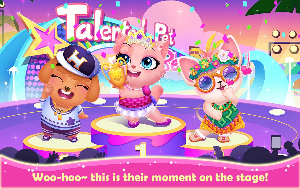 اسکرین شات 3 بازی Talented Pet Beach Show