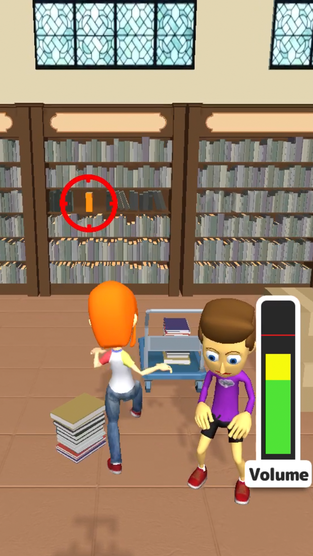 اسکرین شات 1 بازی Silent library challenge