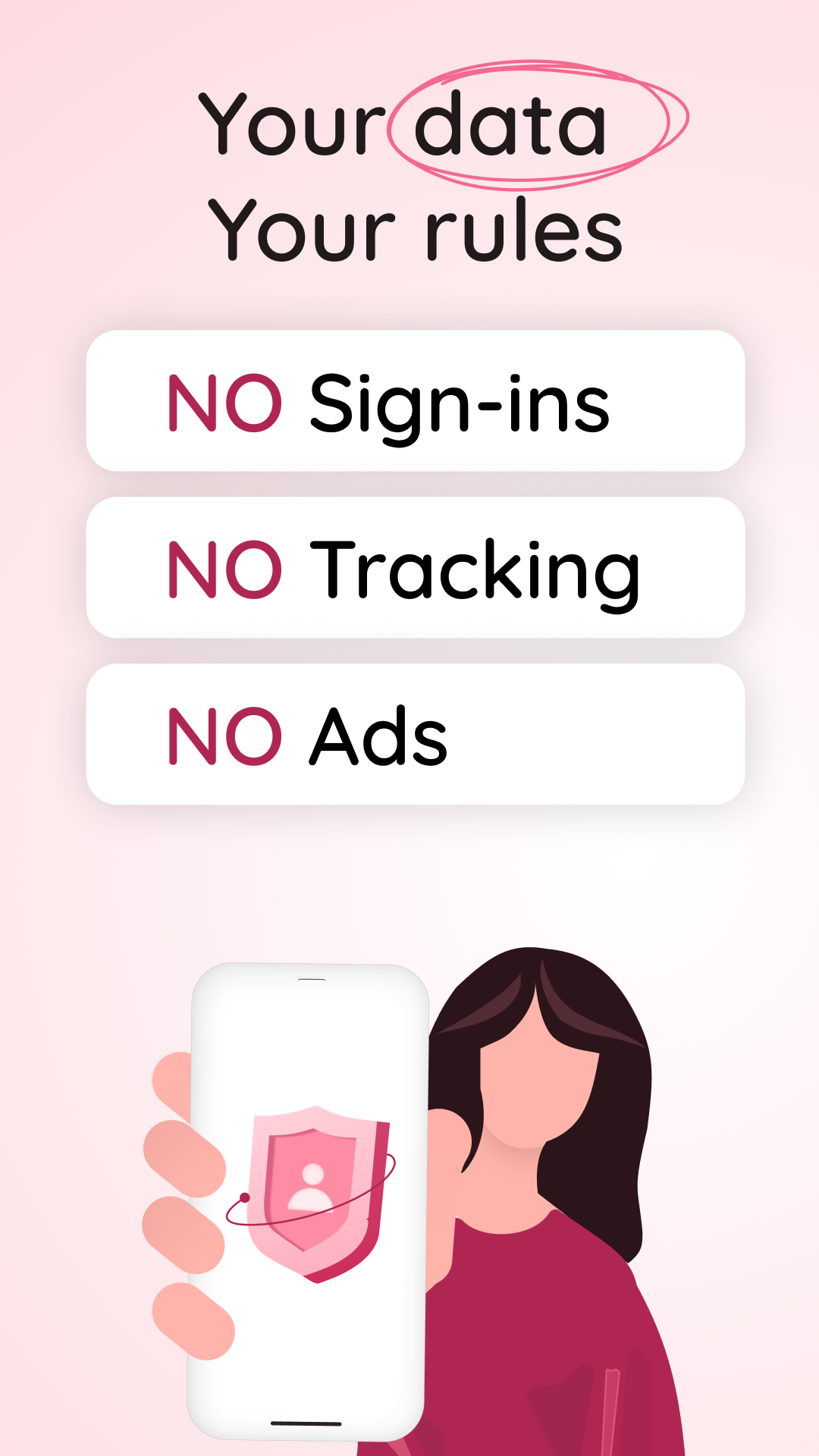 اسکرین شات 1 برنامه Life: Period Tracker Calendar