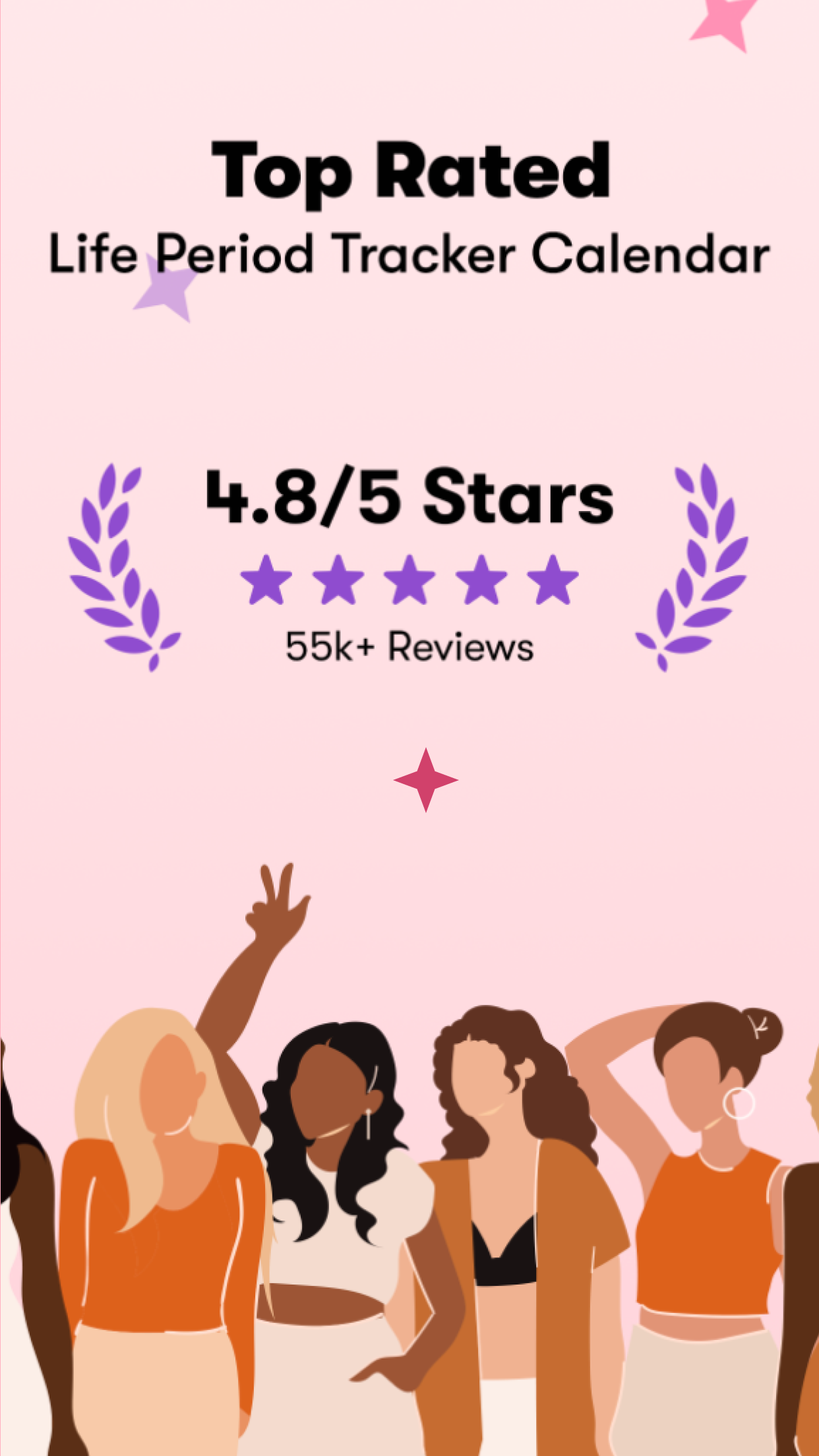 اسکرین شات 8 برنامه Life: Period Tracker Calendar