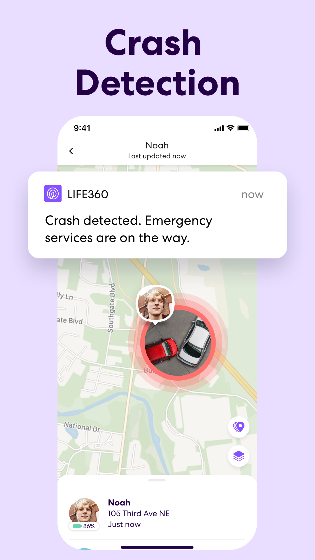 اسکرین شات 3 برنامه Life360: Stay Connected & Safe