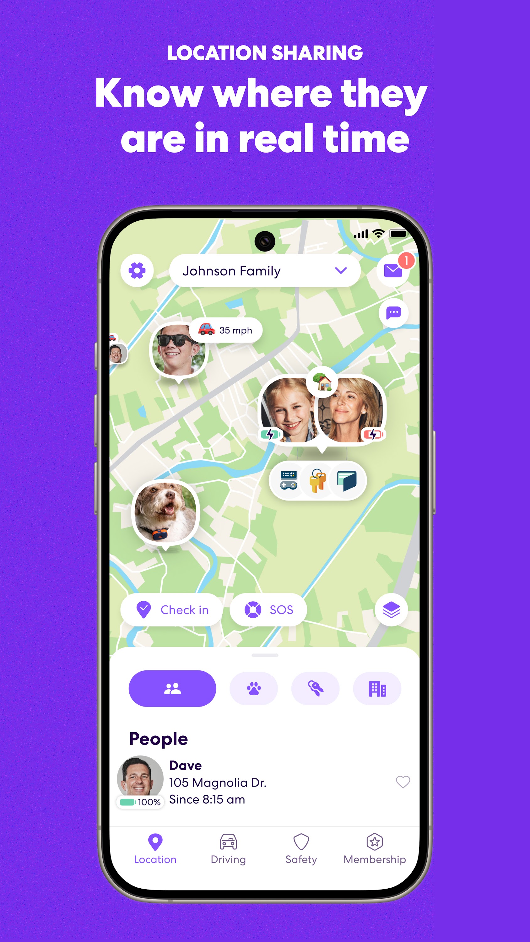 اسکرین شات 3 برنامه Life360: Stay Connected & Safe