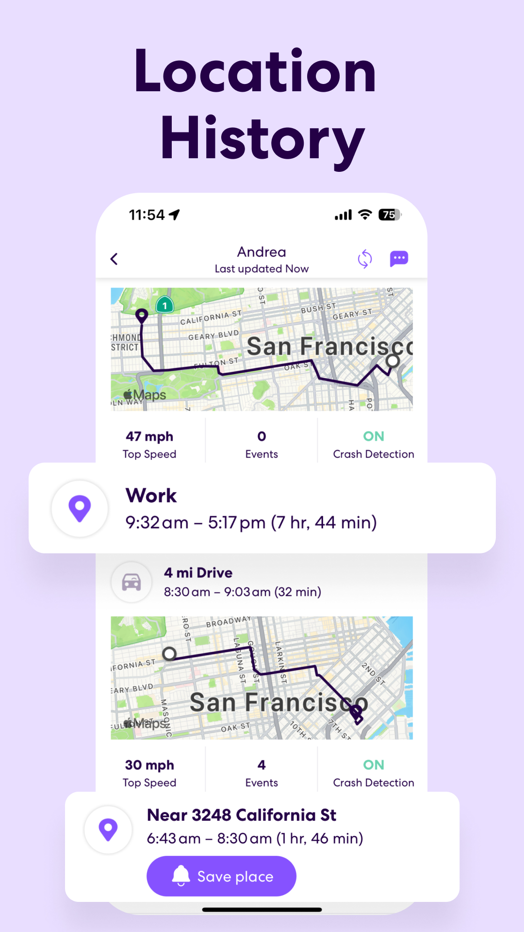 اسکرین شات 7 برنامه Life360: Stay Connected & Safe