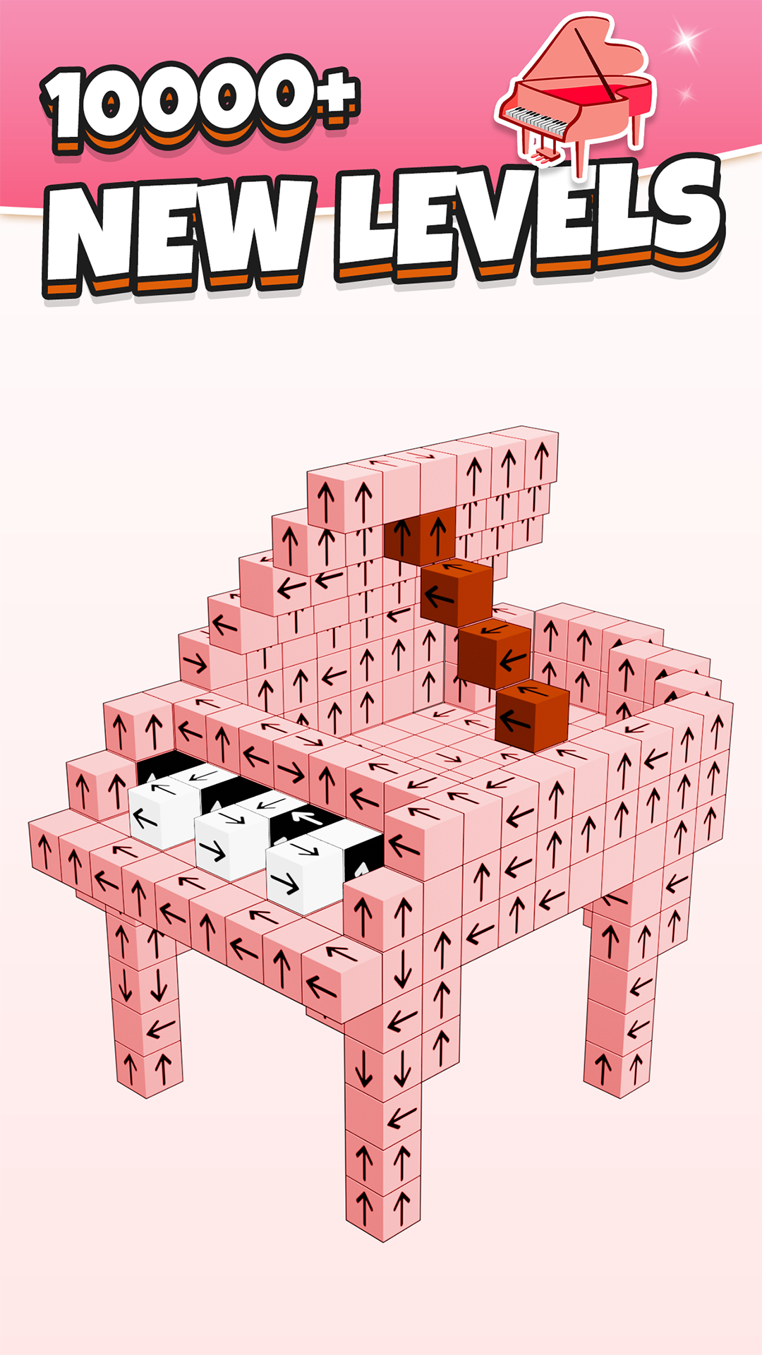 اسکرین شات 4 بازی Tap Out: Take Away 3D Cubes