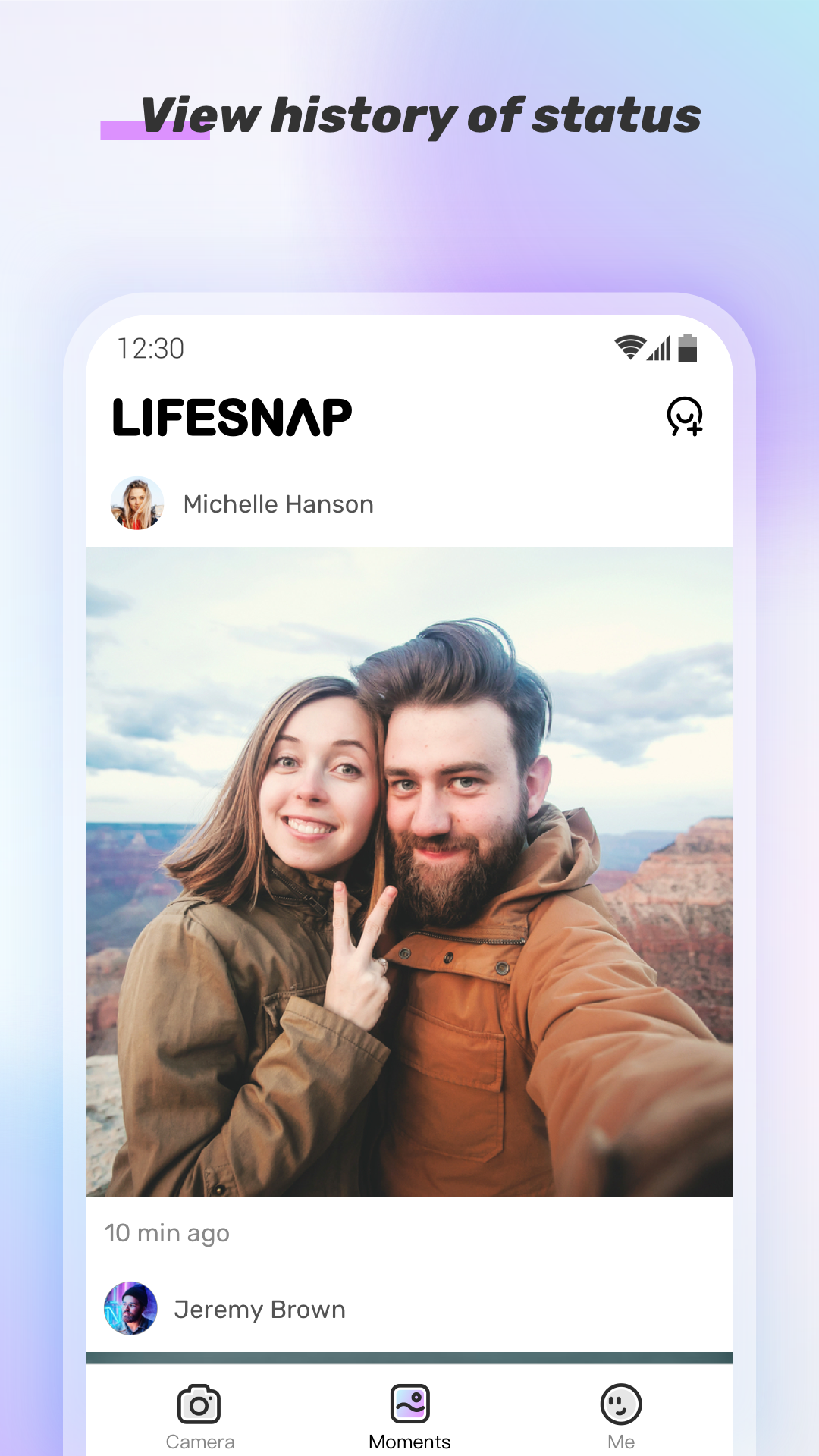 اسکرین شات 2 برنامه LifeSnap Widget: Pics, Friends