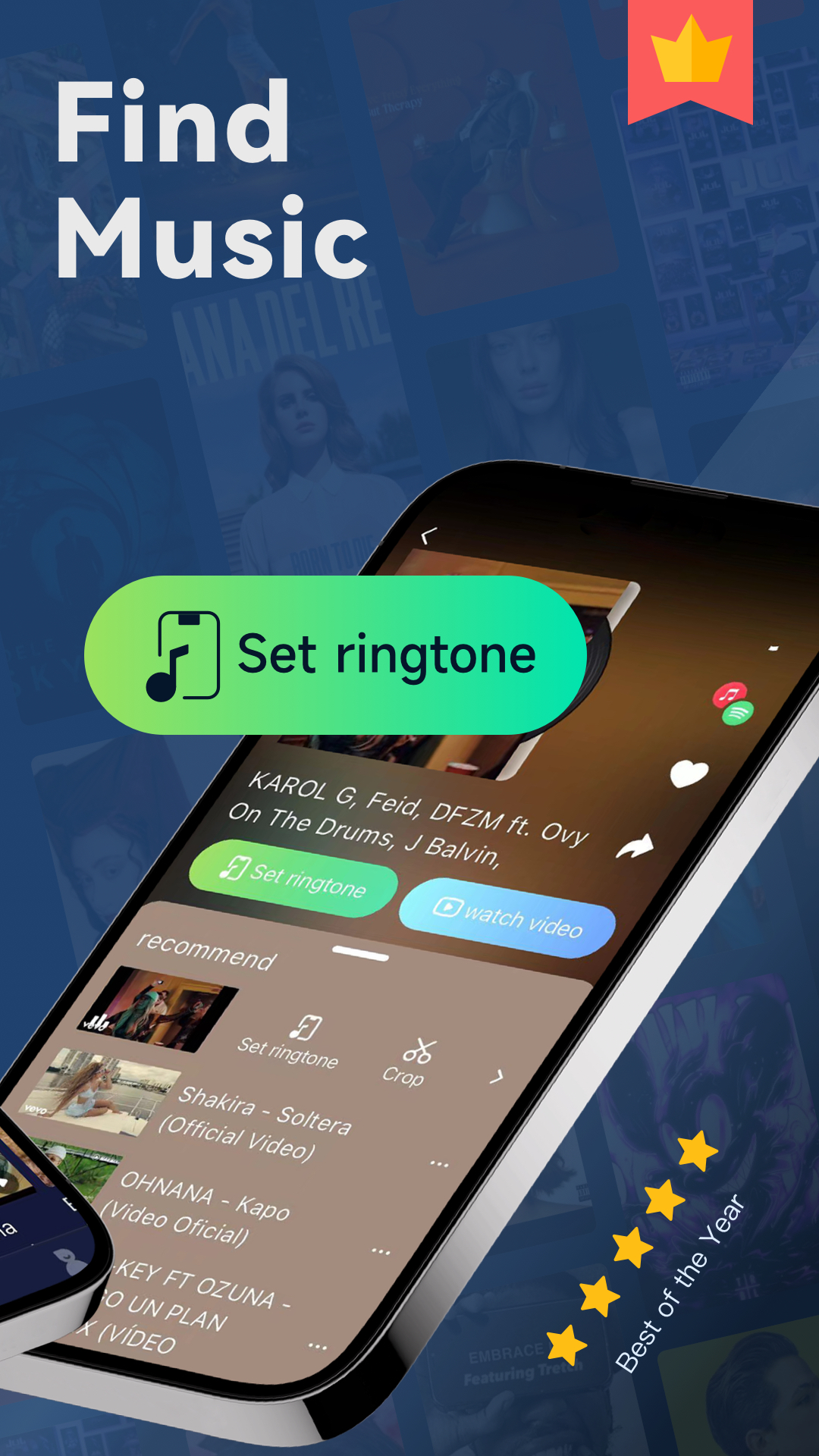 اسکرین شات 3 برنامه Music Recognition - Find Songs