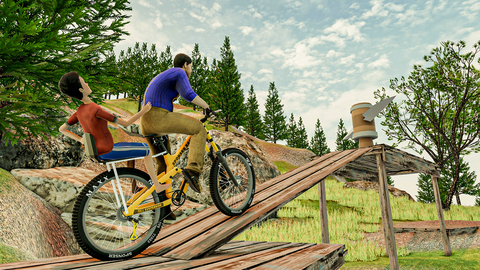 اسکرین شات 3 بازی Happy Glory Racing Guts Wheel