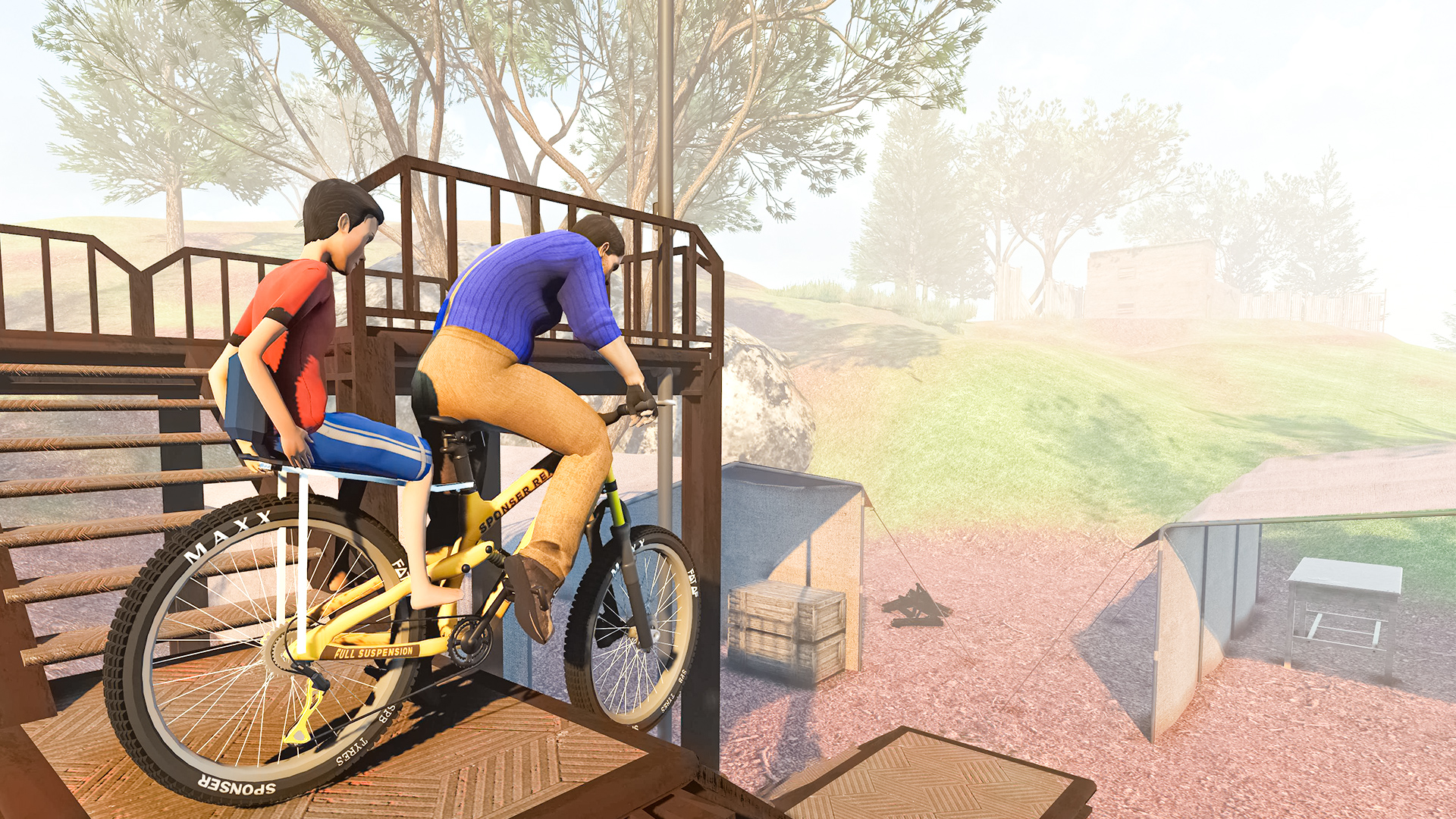 اسکرین شات 1 بازی Happy Glory Racing Guts Wheel